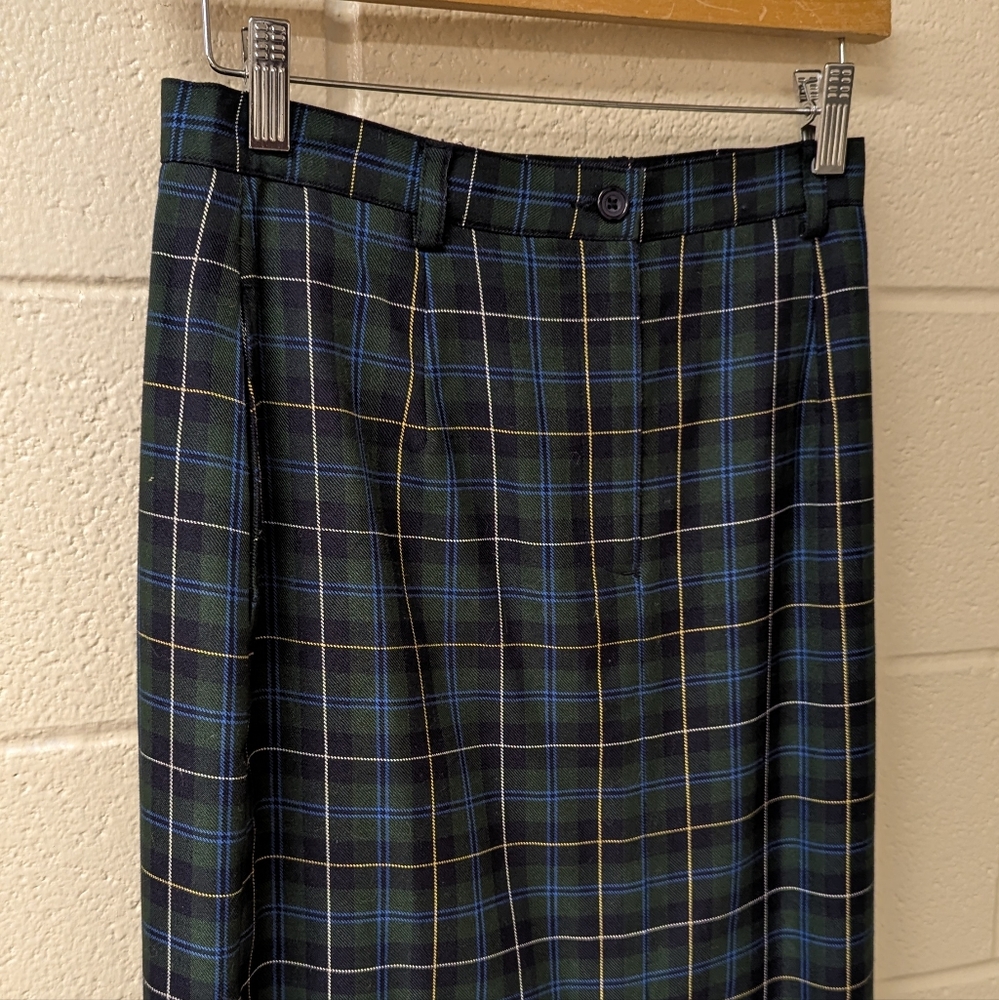 Y2K Plaid Maxi Skirt by Liz Claiborne Lizsport - Picture 3 of 6